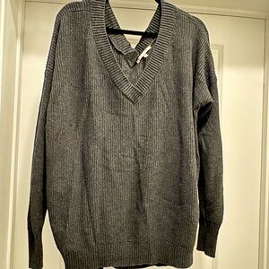 Victoria's Secret Charcoal V-Neck Sweater